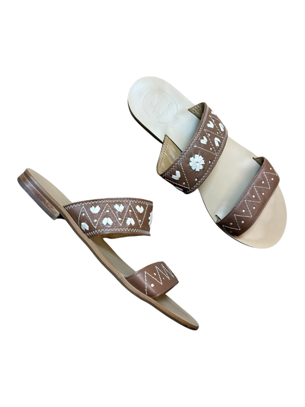 Jack Roger Double-Strap Slide Women’s Slip-On Sandals - US Size 8.5 M